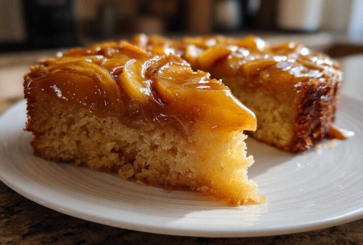 Caramel Apple Upside-Down Cake