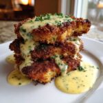 Crispy Parmesan Chicken Cutlets with Creamy Sauce - Tasty